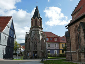 Kirche St. Aegidien mit Marienkapele in Heiligenstadt (Foto: Karl-Fanz Thiede)